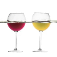 Set of 2 Floating Wine Glasses